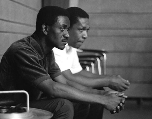 Pharoah Sanders and John Coltrane